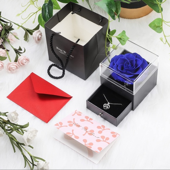 Blue Jewelry Box - Picture 2 of 2